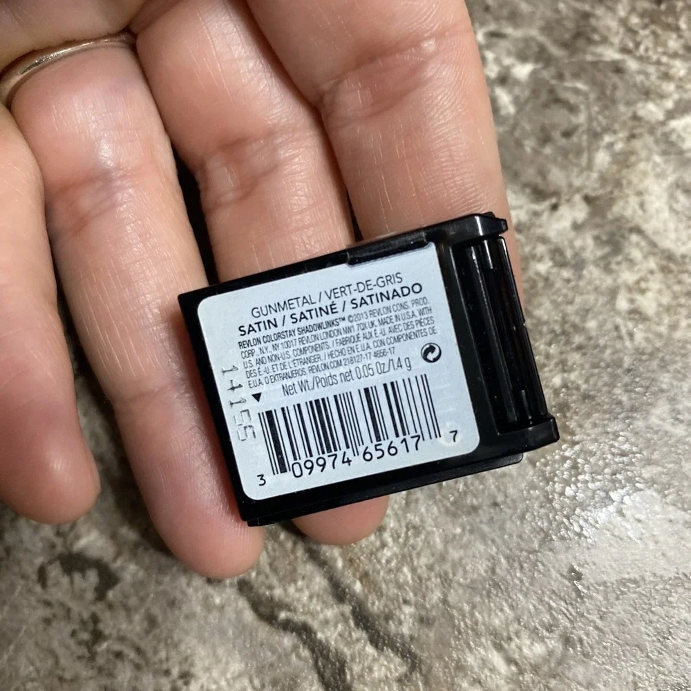 Revlon ColorStay Makeup Shadow Links Gunmetal 170 Eye Shadow Small Travel Size